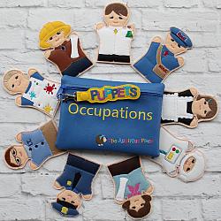 Puppet Set - Jobs & Occupations Set 2 (FINGER Puppets ONLY)