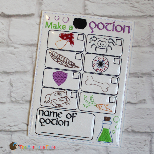 Pretend Play - ITH - Potions Worksheet